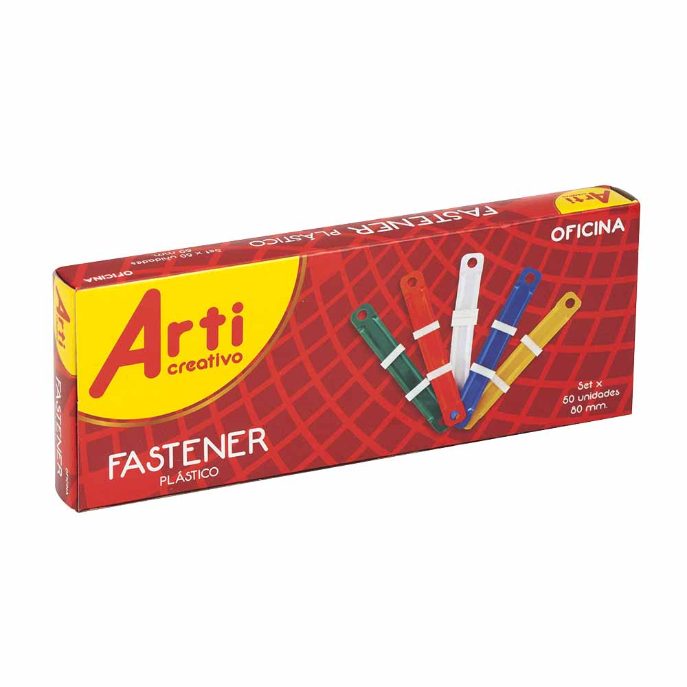 Fastener ARTI CREATIVO Plástico Caja 50un