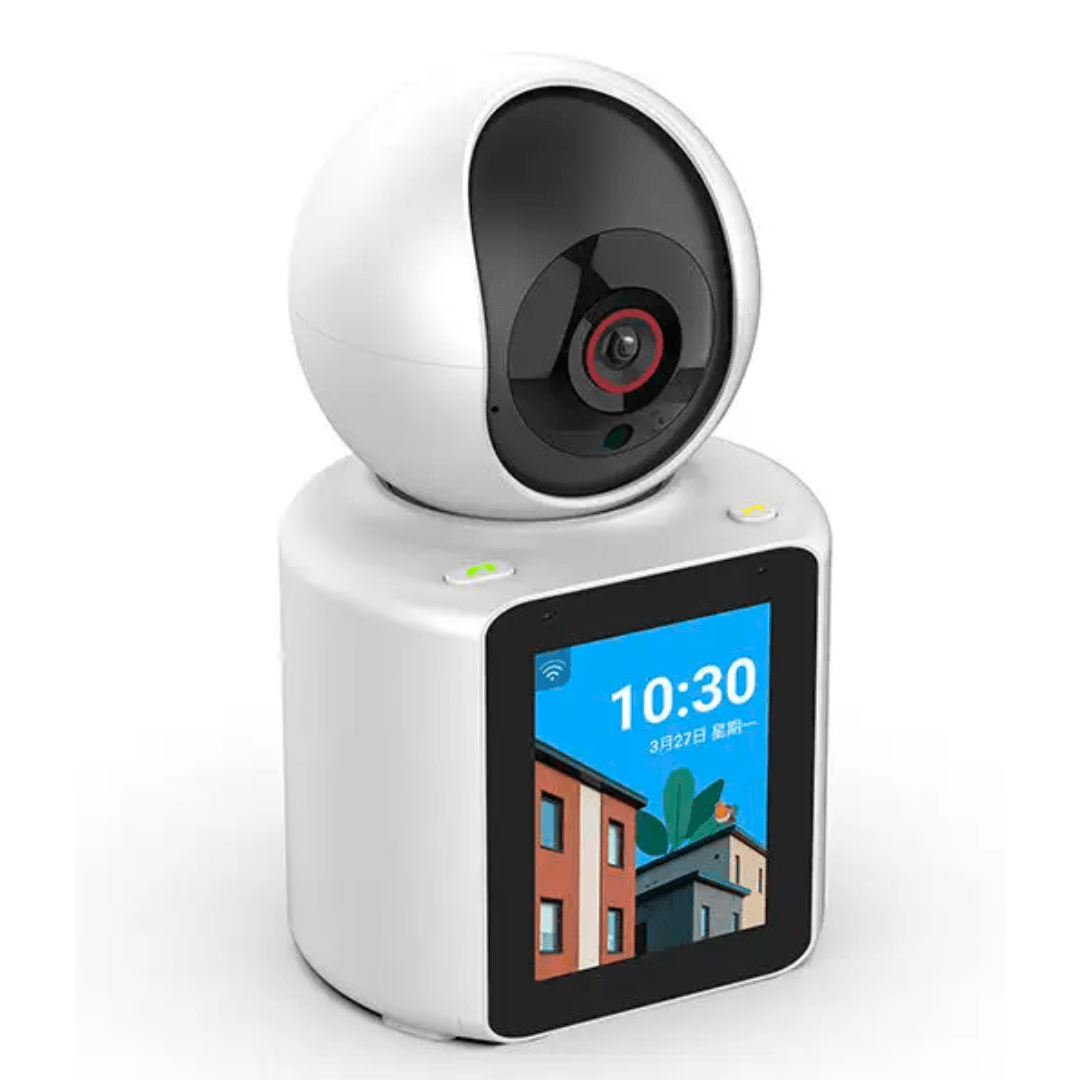 Camara IP Wifi Inteligente 2 Vías Videollamada SEISA ICP-C30 Alarma y Pantalla