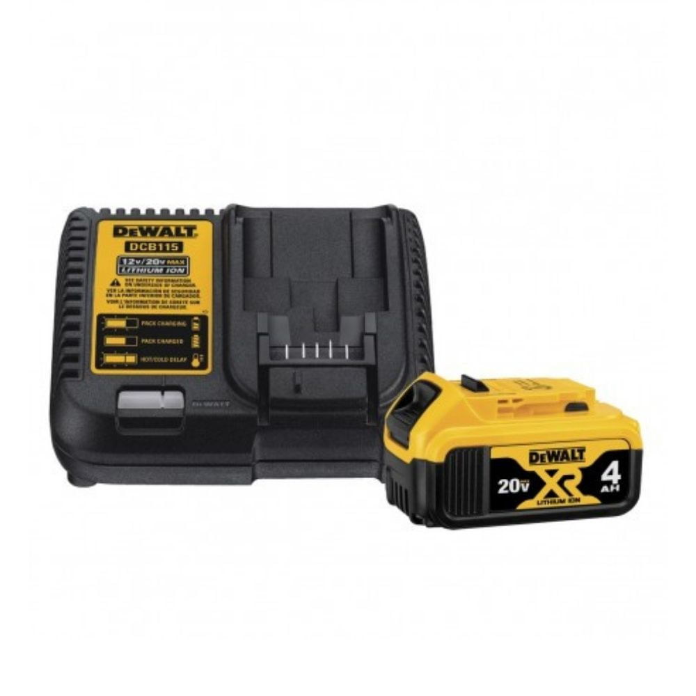 Batería 4.0 Ah 20V Xr + Cargador 12/20V Dewalt