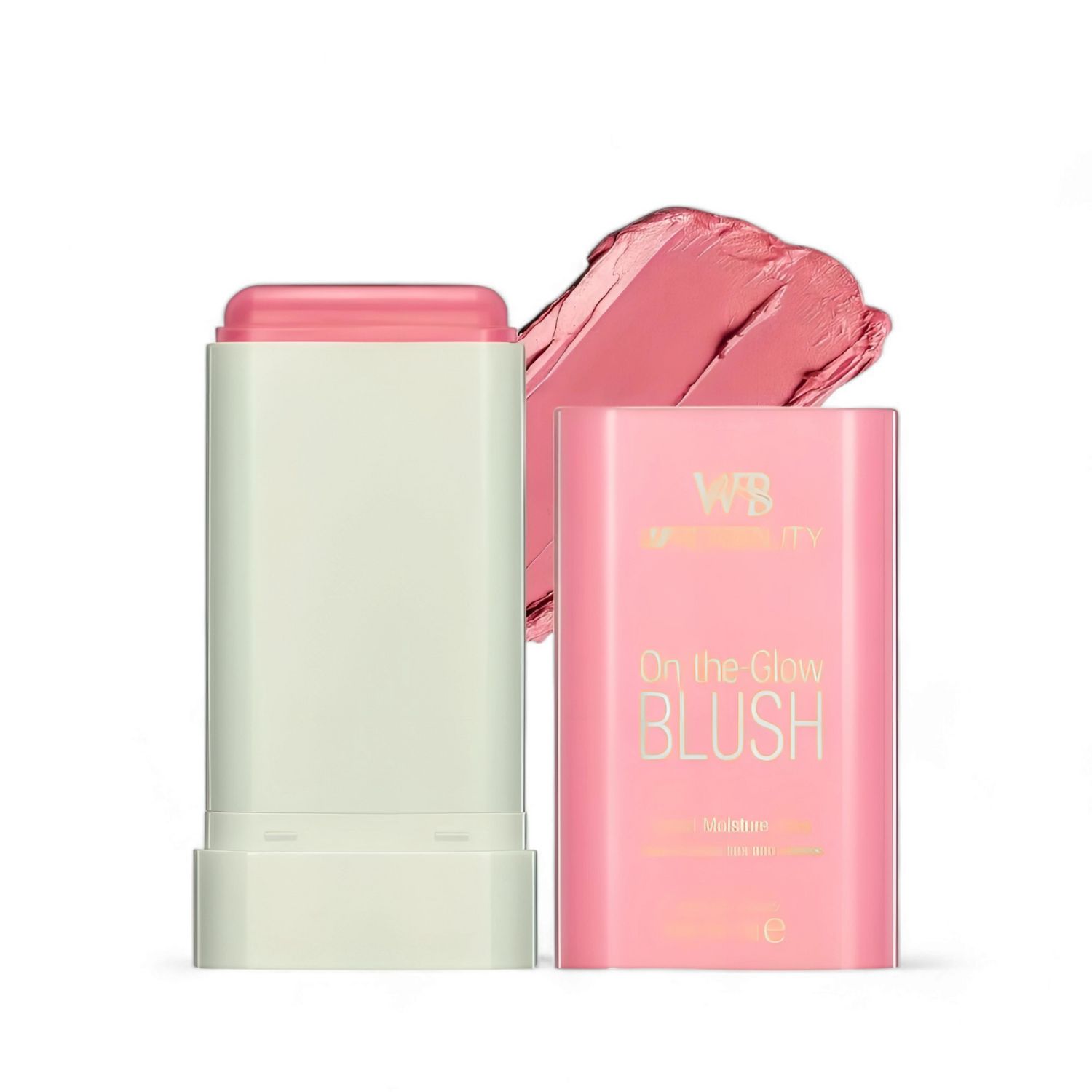 Rubor Barra On the Glow Blush Warda Beauty 19g Shy Pink