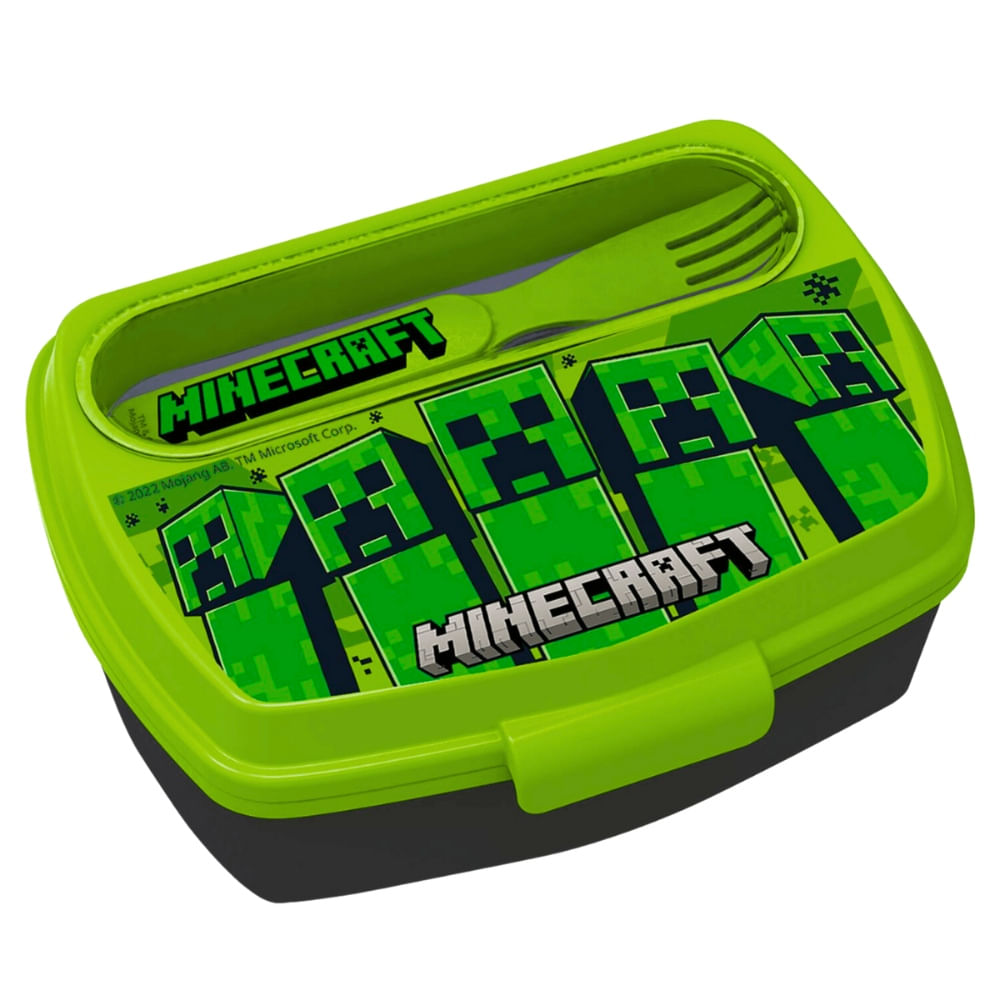 Taper con Cubiertos Minecraft