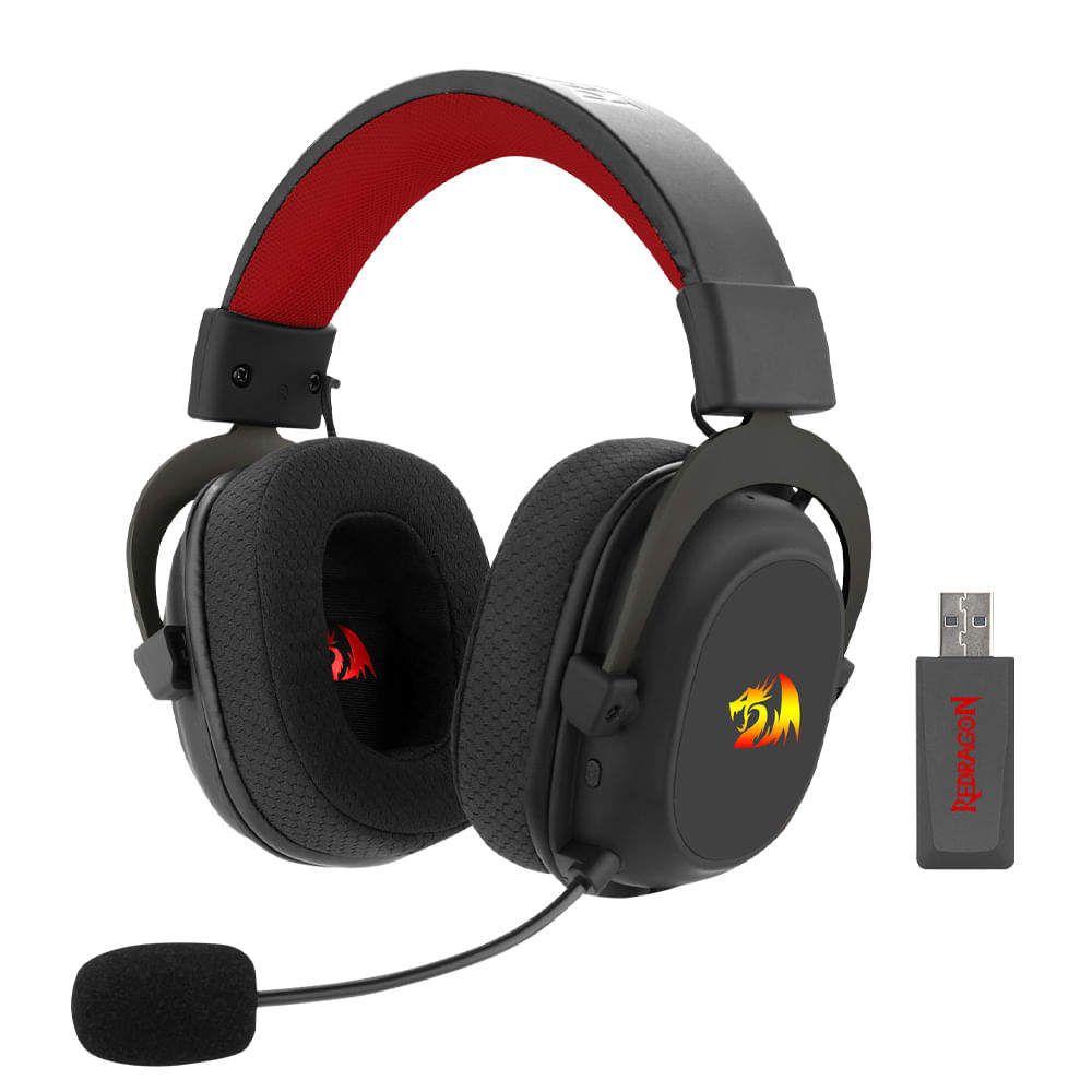 Audífonos Redragon Zeus X  H510-WL 7.1 RGB Wireless Negro