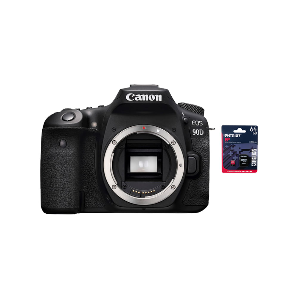 Camara Canon EOS 90D (Solo Cuerpo) (Gratis: Memoria SD 64GB)