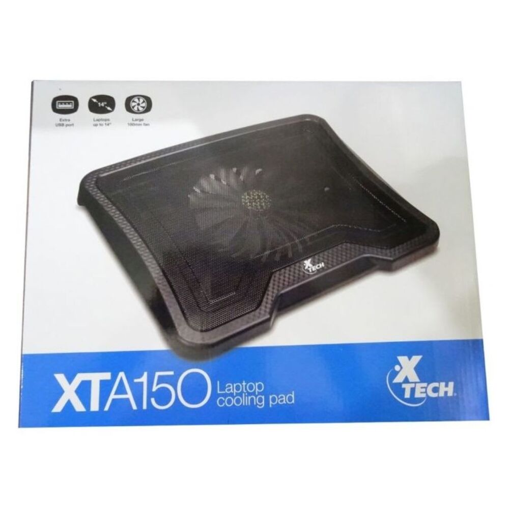 Base Laptop Xtech hasta 14 con un ventilador grande XTA-150