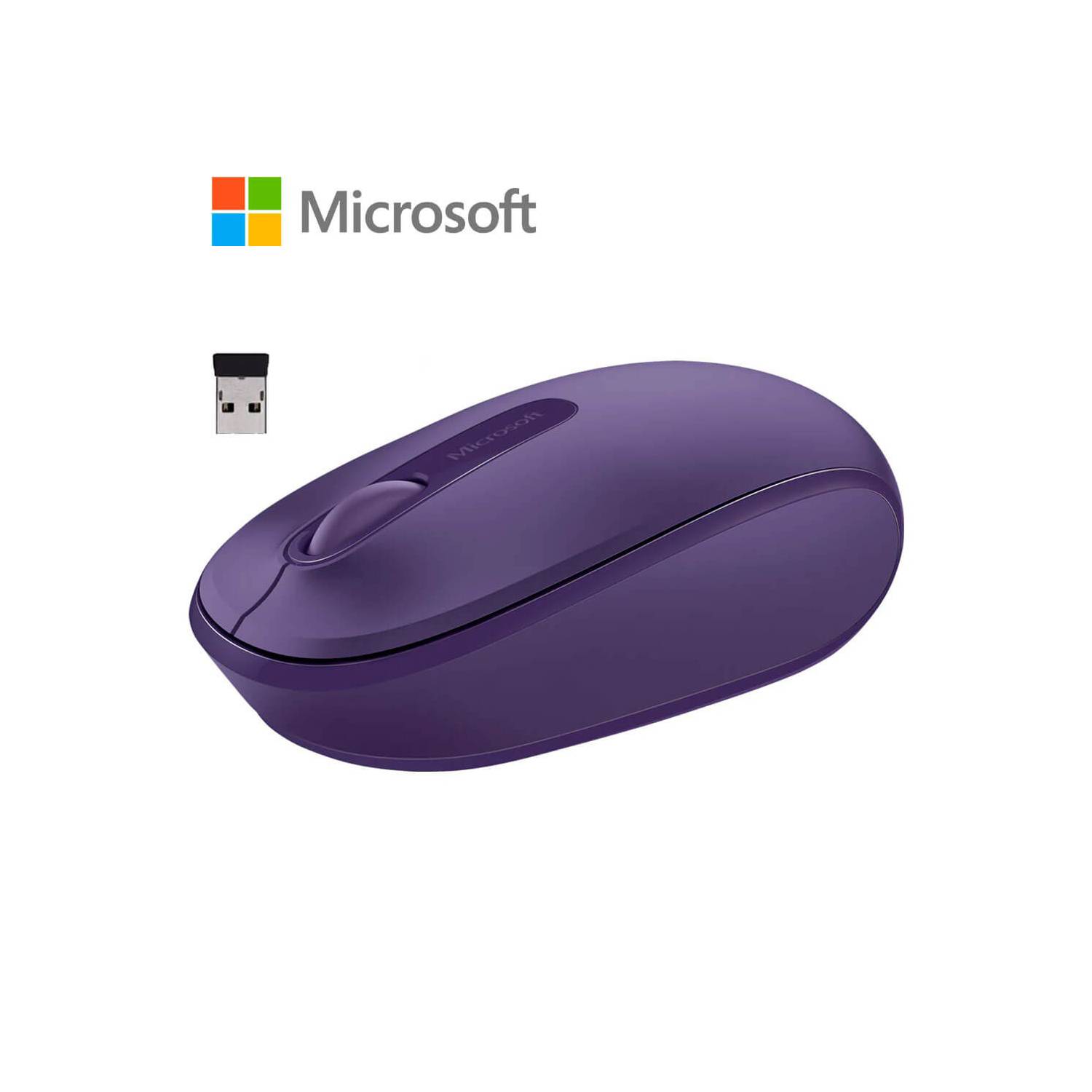 Mouse Inalambrico Microsoft Wireless Mobile 1850 Morado
