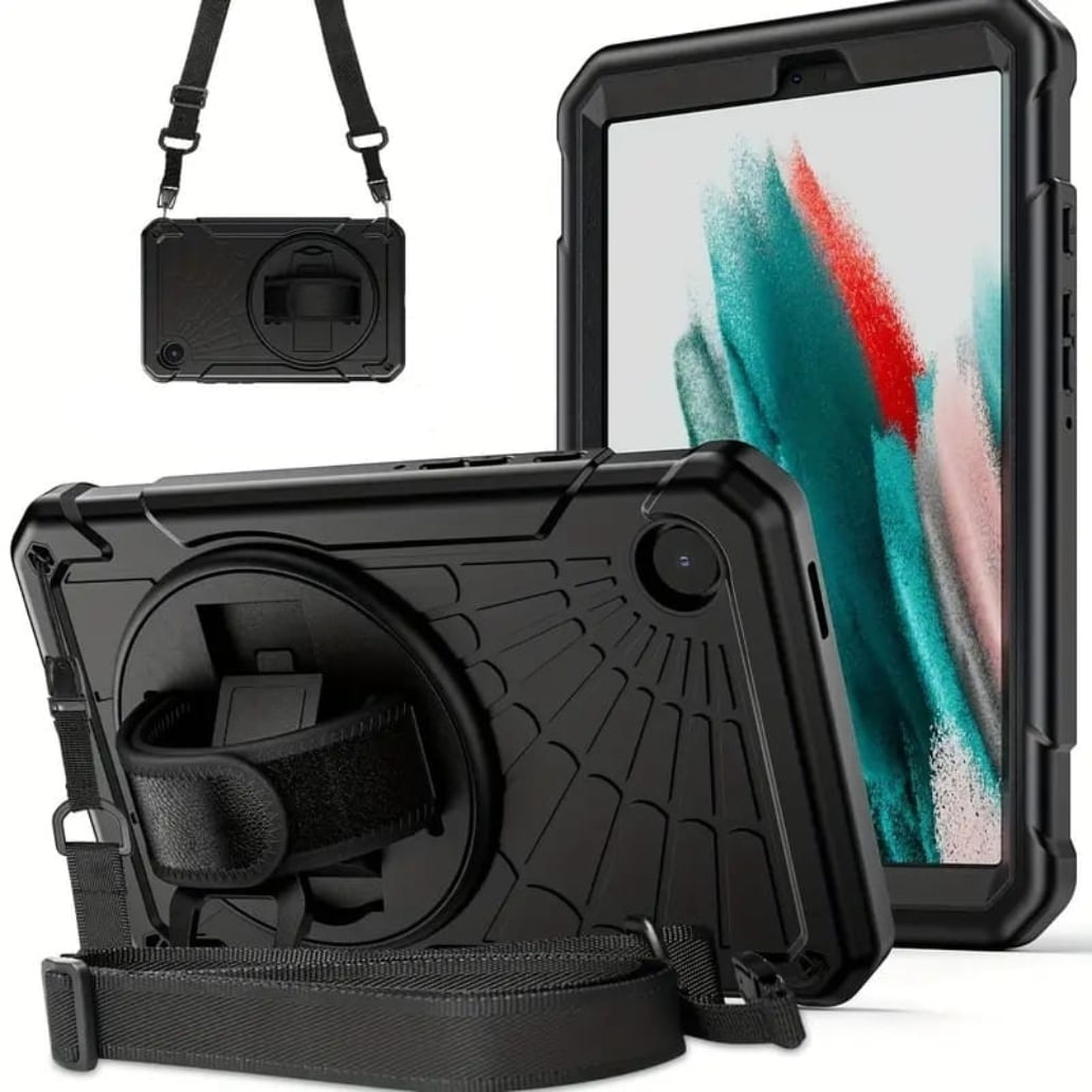 Funda Armor 360° con Correa para Tablet Samsung Tab A9 PLUS 11" Negro