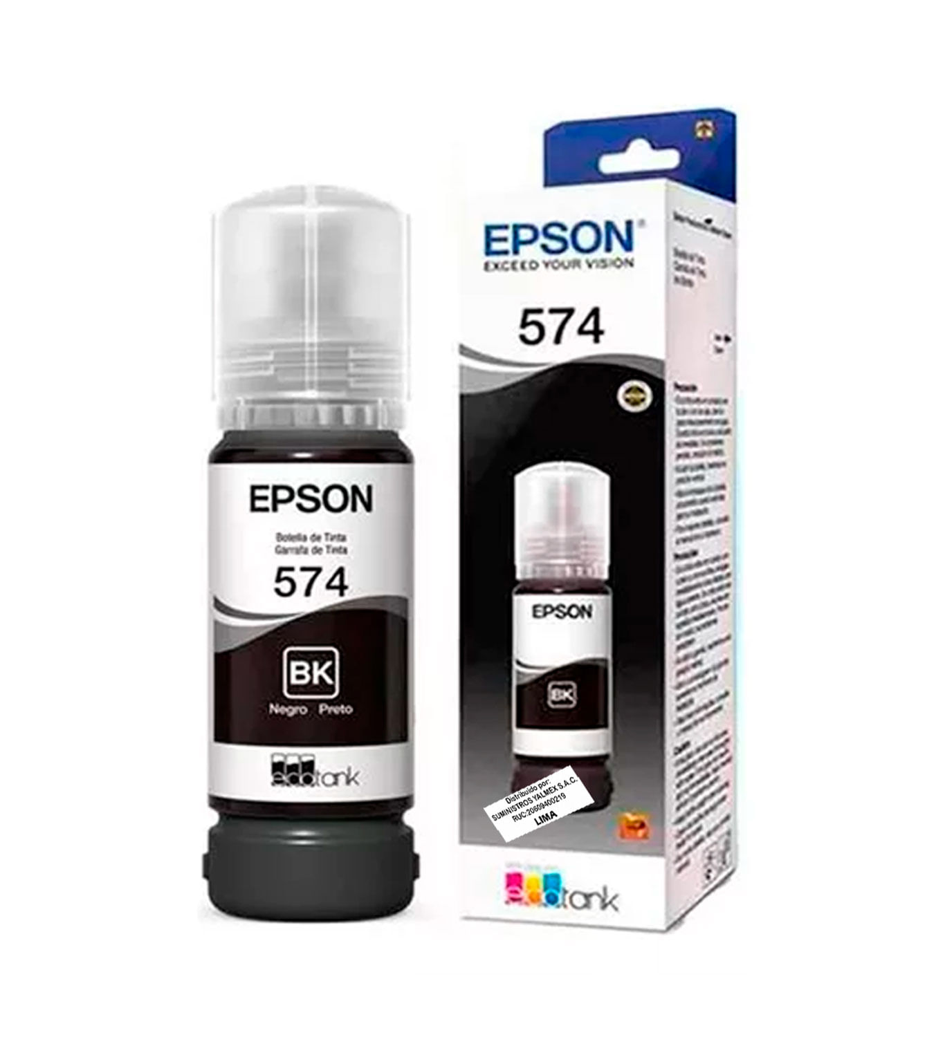Tinta Epson T574 Negro para L8050 / L18050 Original