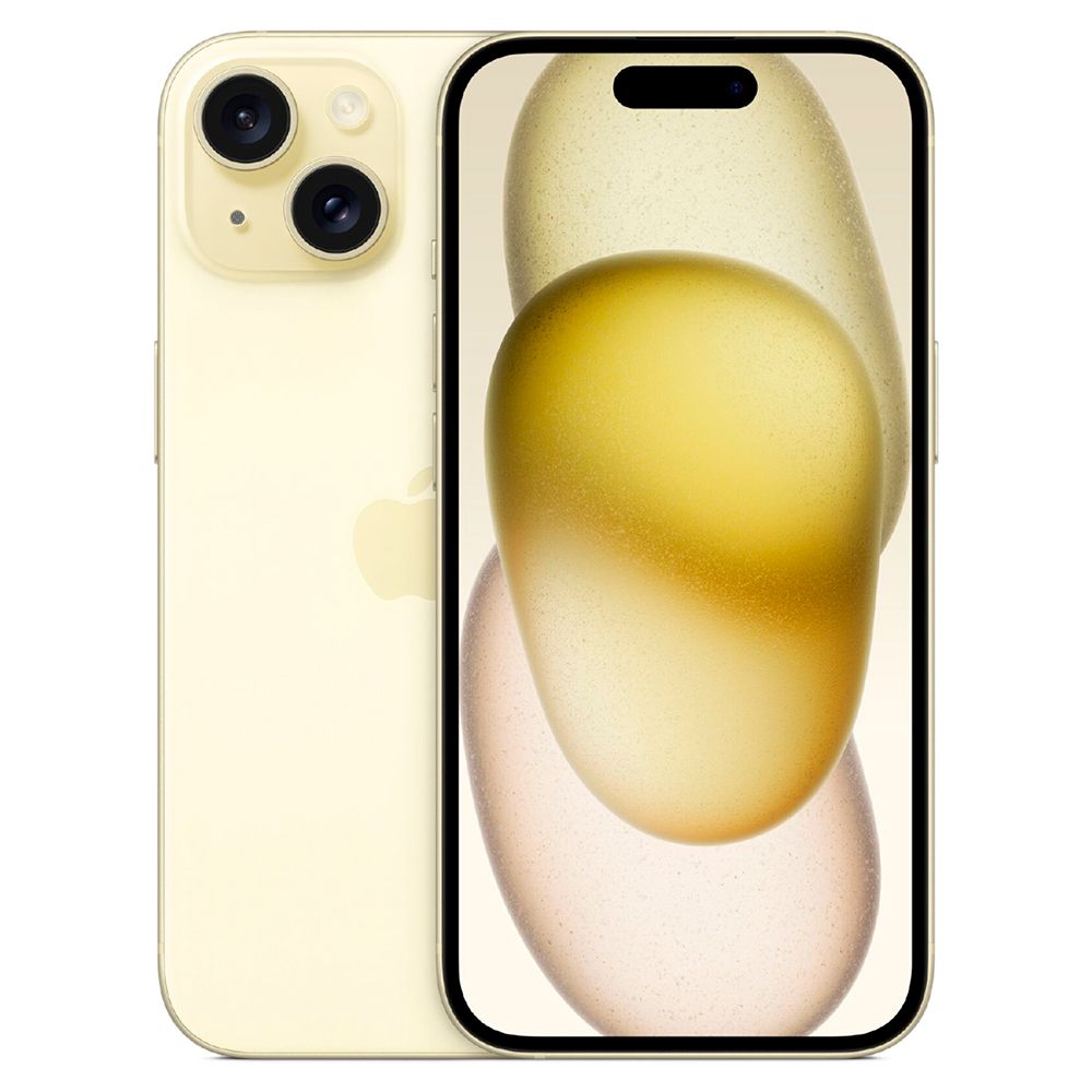 iPhone 15 128GB eSIM - Yellow + *Case OEM de Regalo