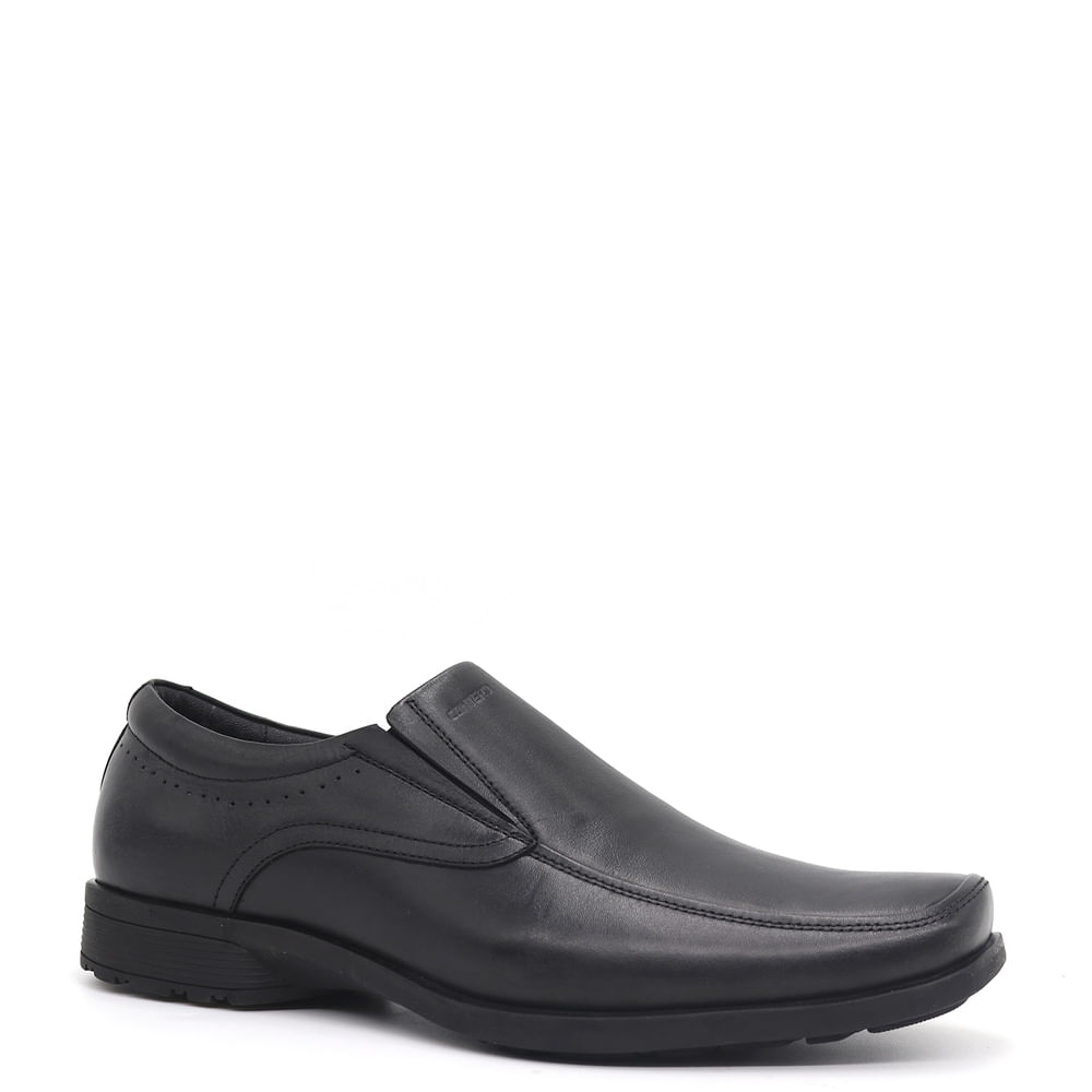 Zapato Escolar de Cuero Juvenil CONTERS ES-126 Negro