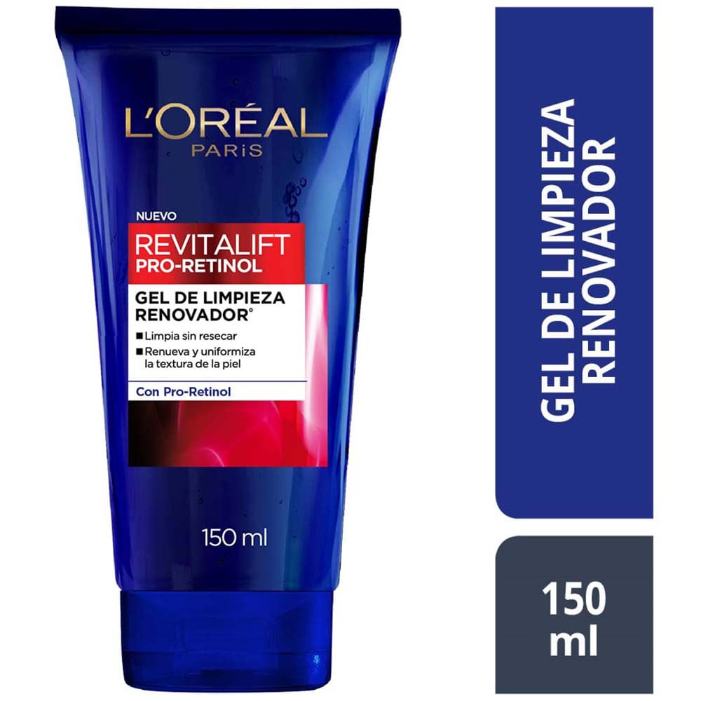 Gel de Limpieza L'ORÉAL Revitalift Retinol Tubo 150ml