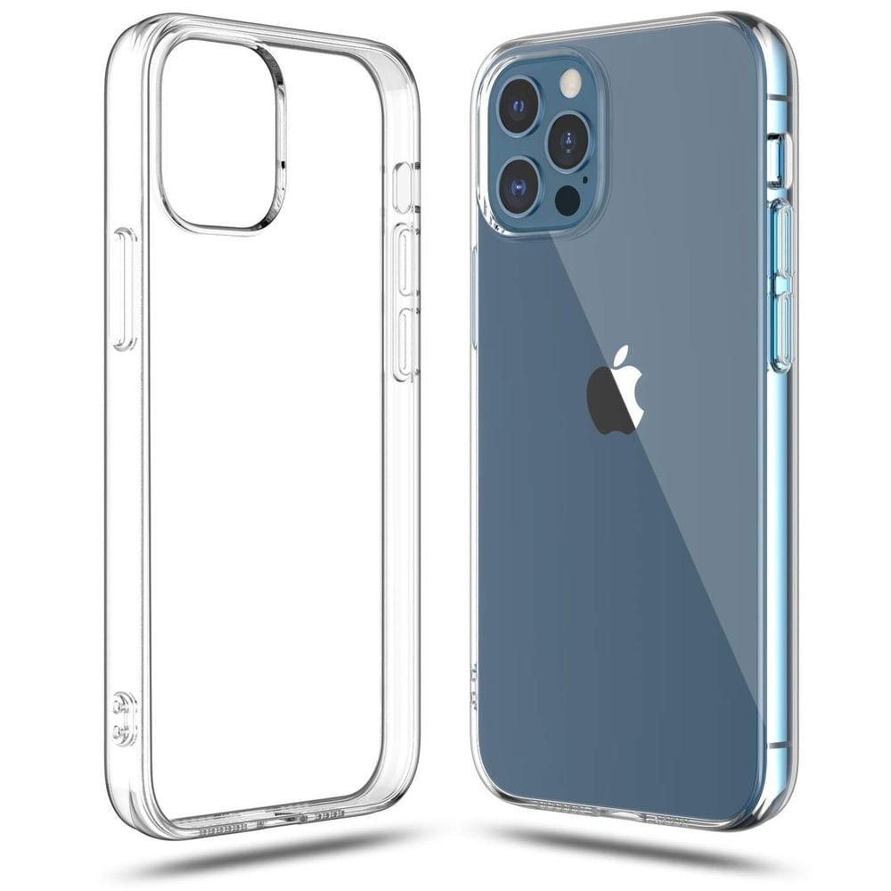 Funda Case para iPhone 12 Pro Max TPU 100% Antishock Transparente Resistente ante Caídas y Golpes