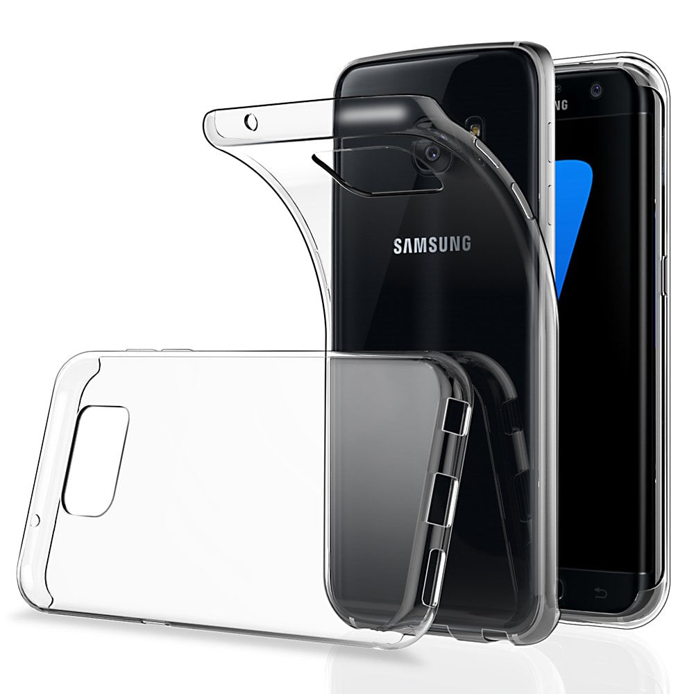 Funda para Samsung S7 Edge TPU 100% y Antishock Transparente con Resistencia ante Caídas y Golpes