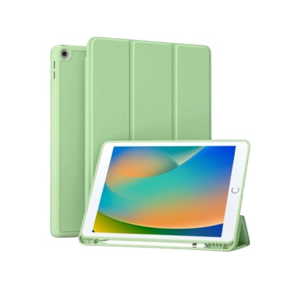 Funda para Samsung Tab S7 FE 12.4" - A1489 Imantada + Portalápiz Verde Antishock