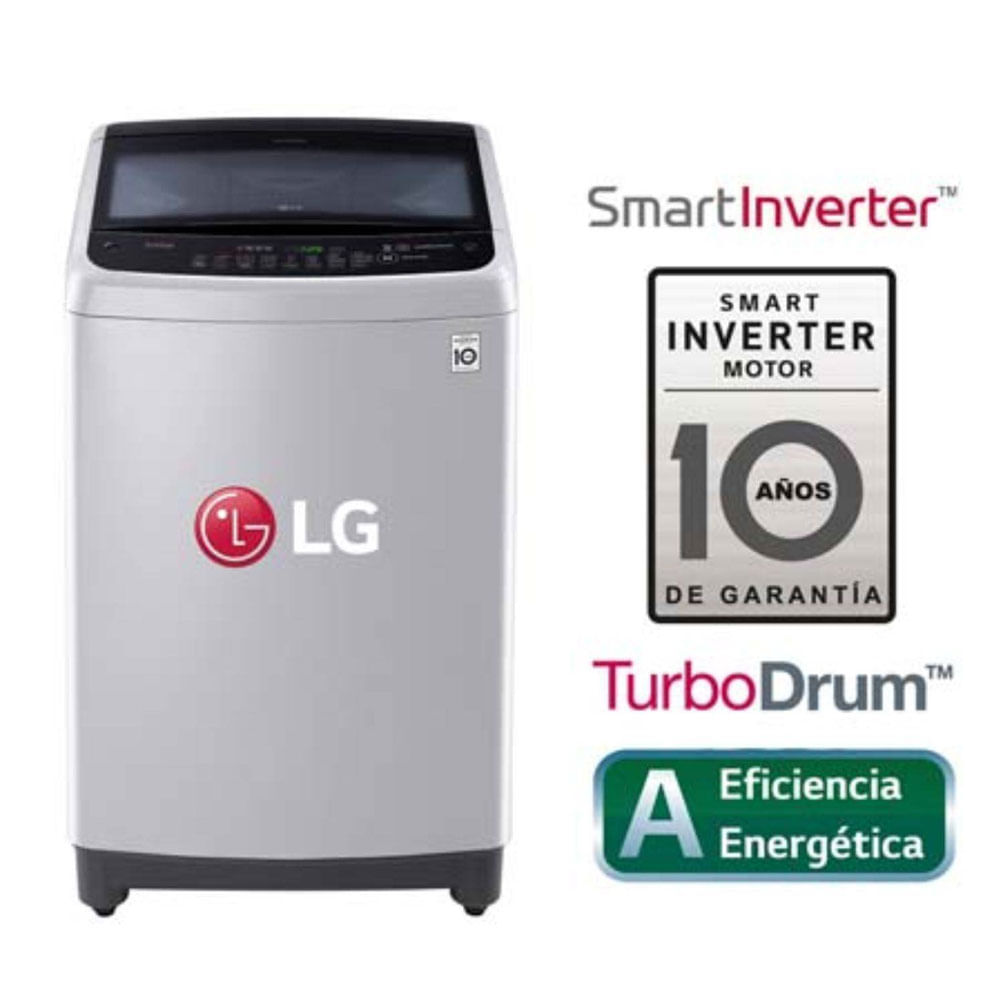 Lavadora LG TS1366NTP Smart Inverter con TurboDrum13 Kg Gris