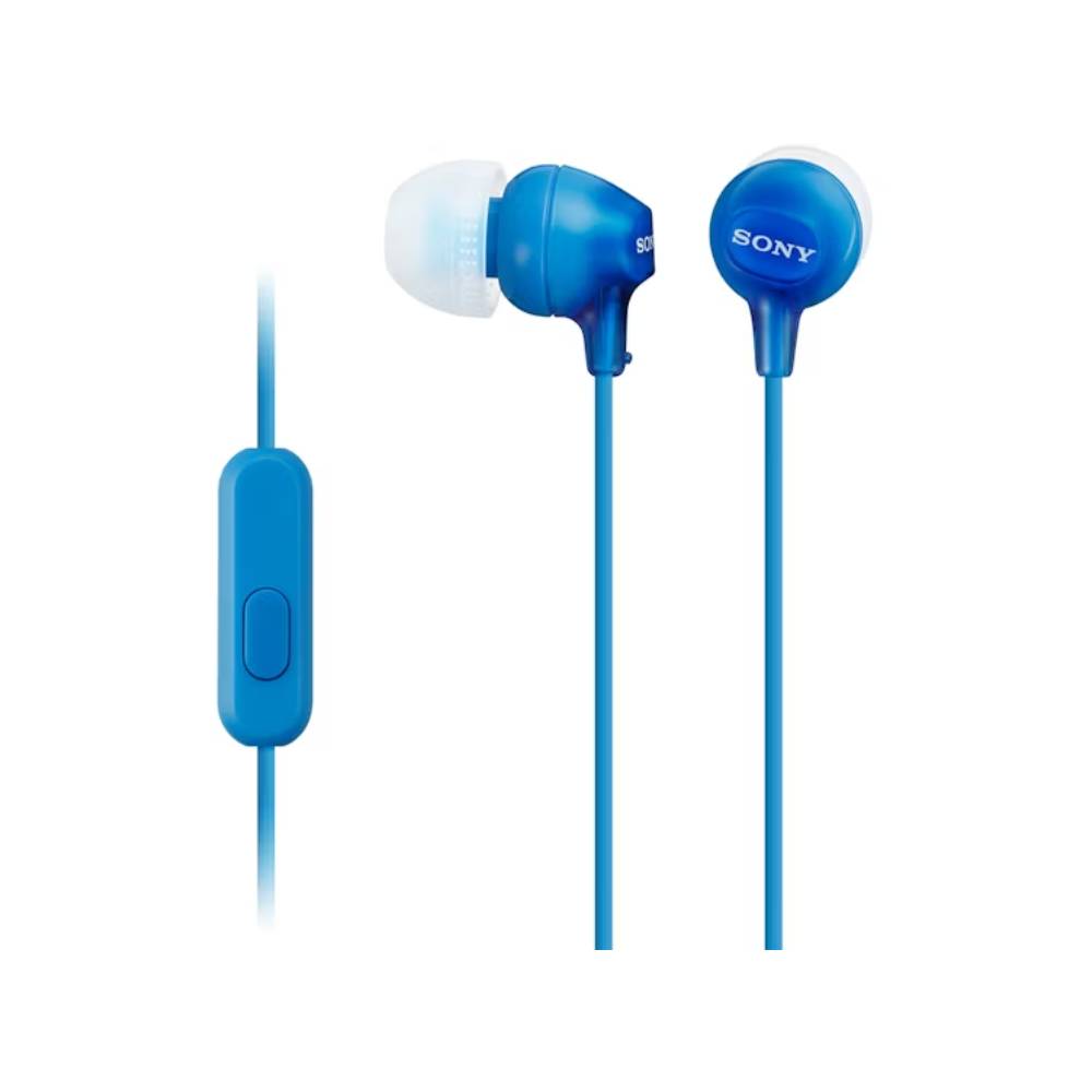 Sony Audífonos In Ear Con Micrófono Mdr-Ex15Ap Azul