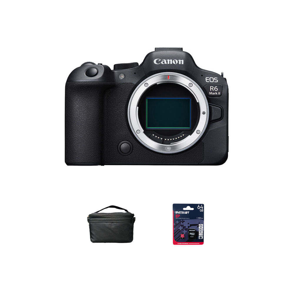 Camara Canon EOS R6 Mark II (Solo Cuerpo)(Gratis: Estuche + Mem.64GB)