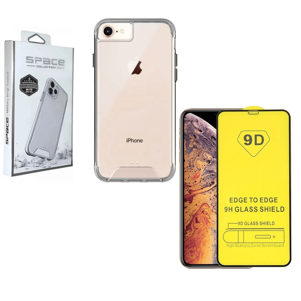 Case Spce para Iphone 6/6s + Mica de  Vidrio Templado