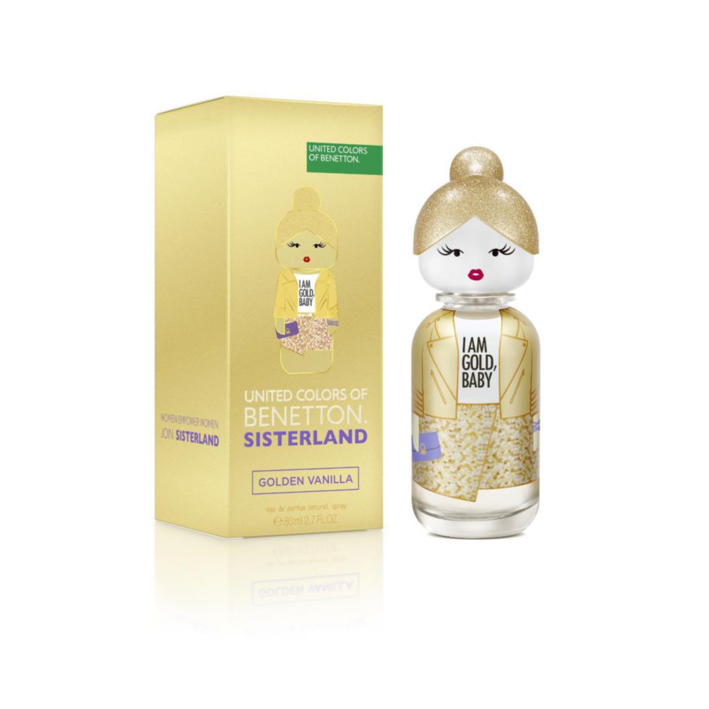 Perfume Sisterland Golden Vanilla Benetton Edt 80Ml