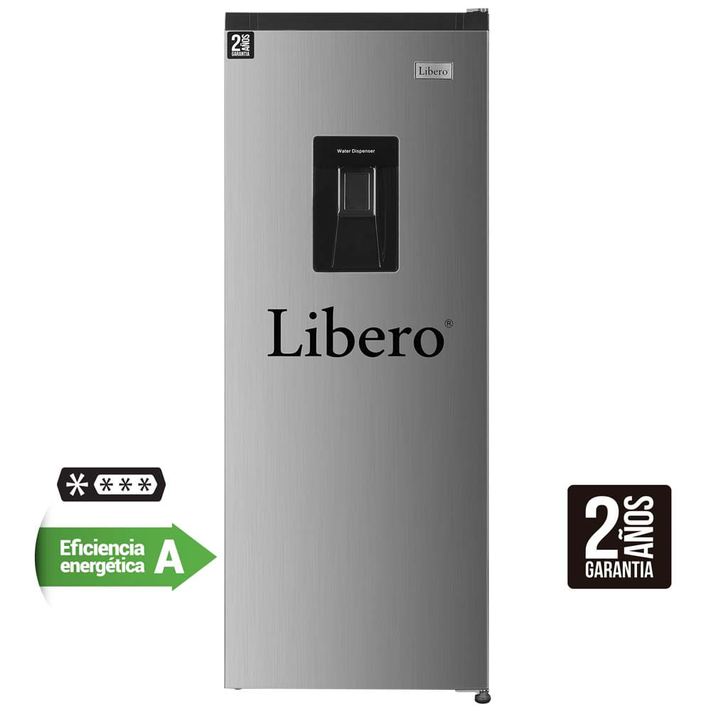Refrigeradora LIBERO 175L LROD-190DFIW Plateado