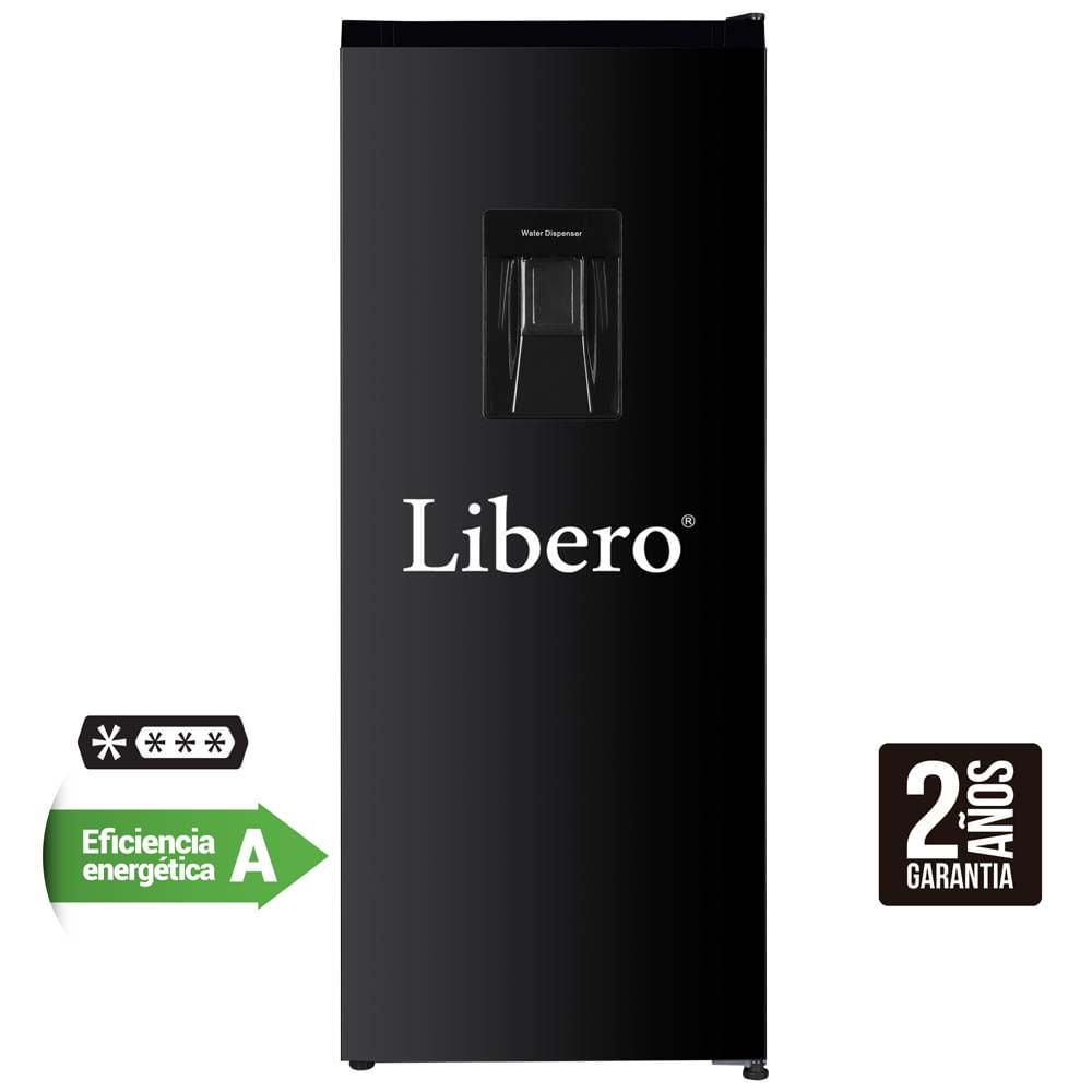 Refrigeradora LIBERO 175L LROD-190DFIWN Negro