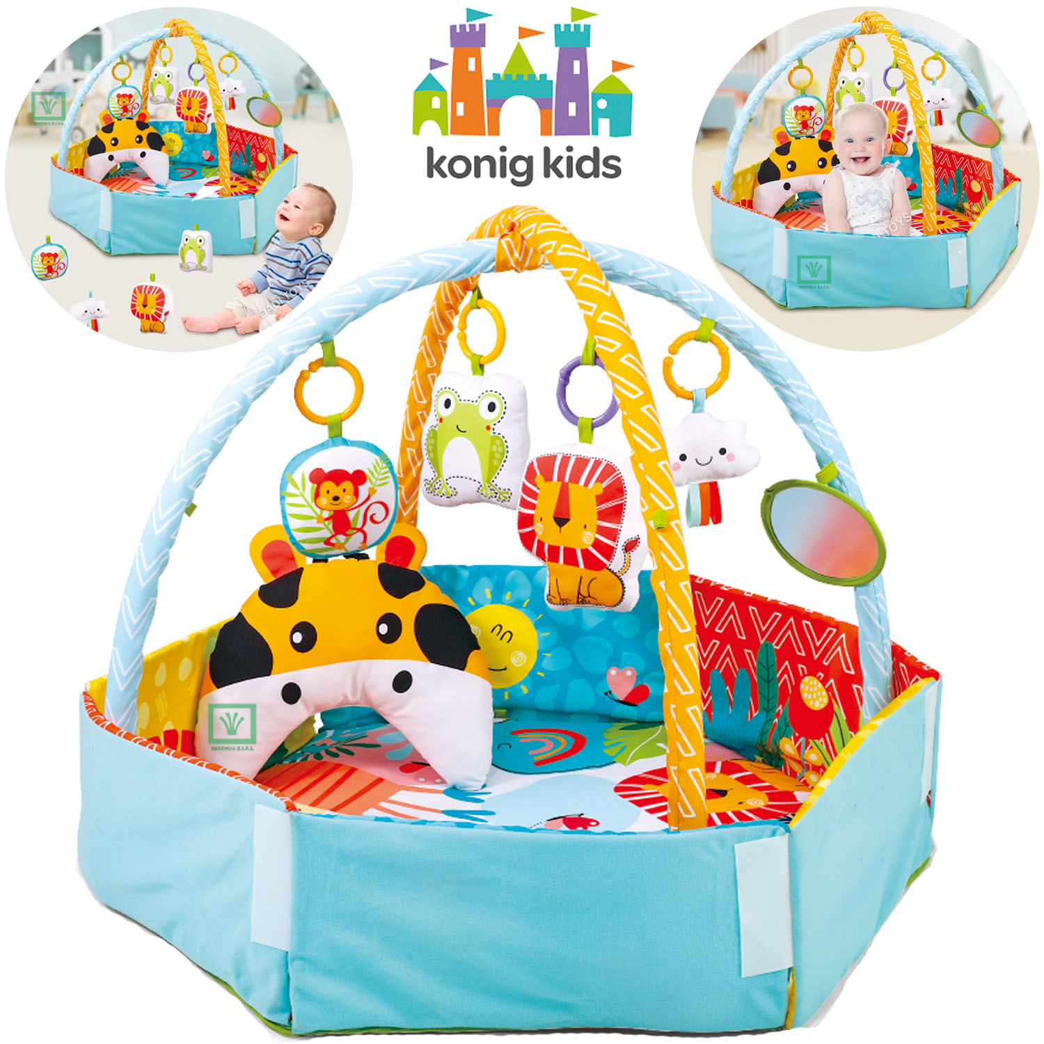 Gimnasio Corral 5 En 1 Musical Konig Kids 63599