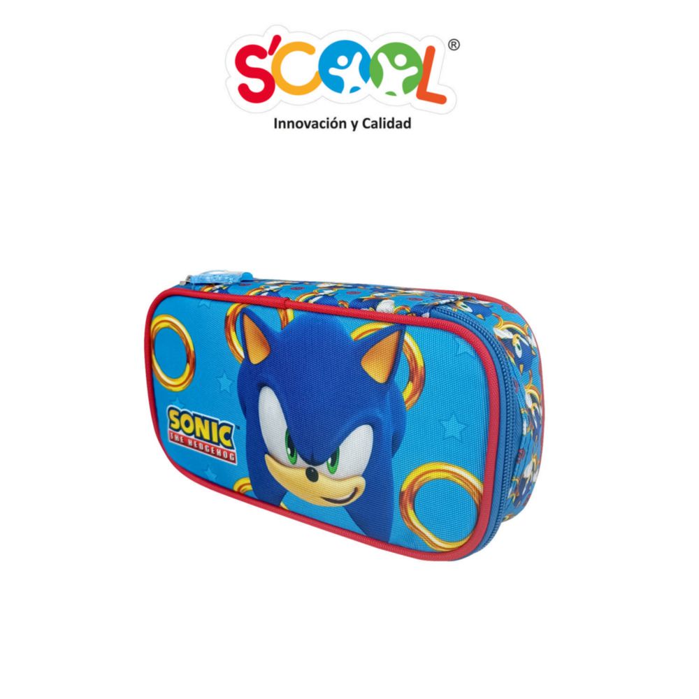 Cartuchera Scool Magic Plus Sonic