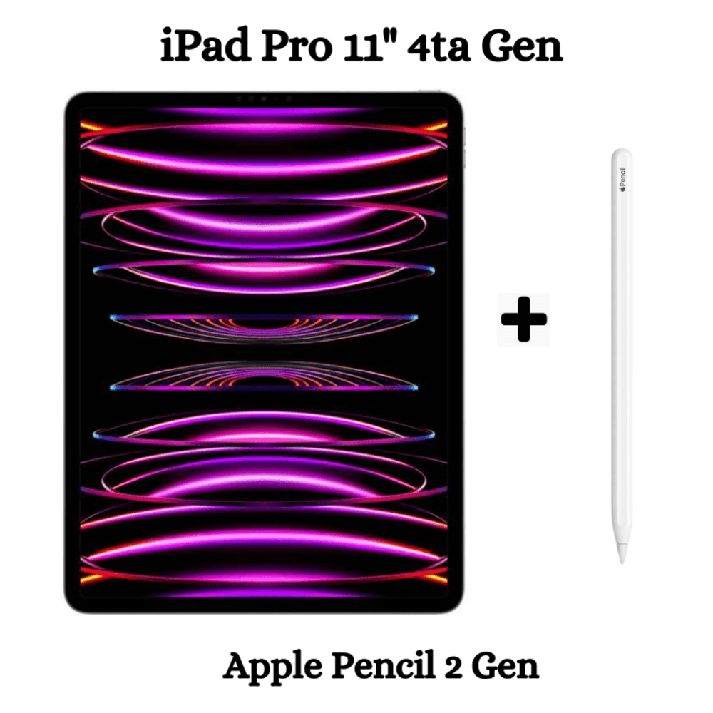 Apple iPad Pro 11" Chip M2 128GB Wifi - Space Gray + Apple Pencil 2da Gen