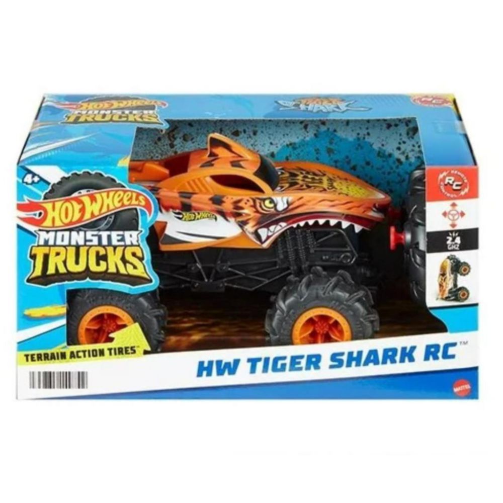 Auto Hot Wheels Control Remoto Tiger Shark