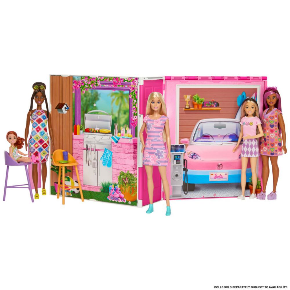 Muñeca Barbie Casa Glam Con Muñeca