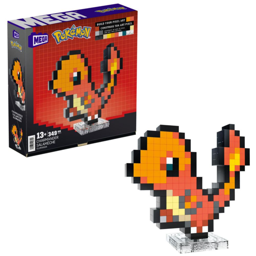 Juego Mega Pokemon Charmander Pixel Hth76