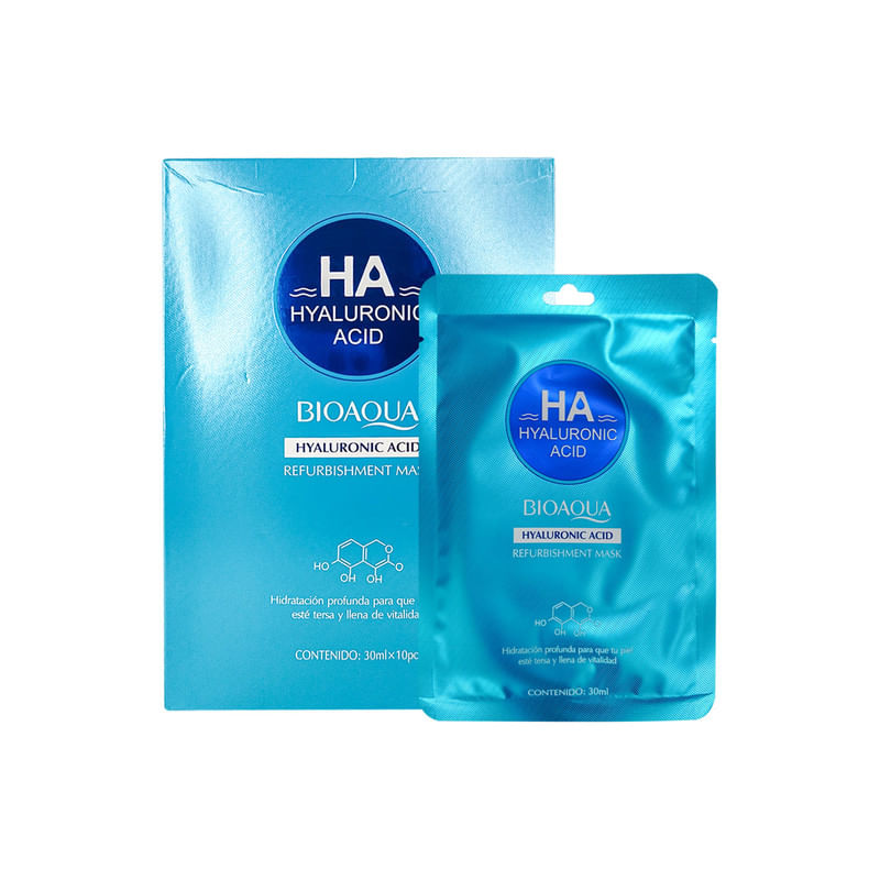 Ha Hyaluronic Acid Refurbishment Mask Bioaqua