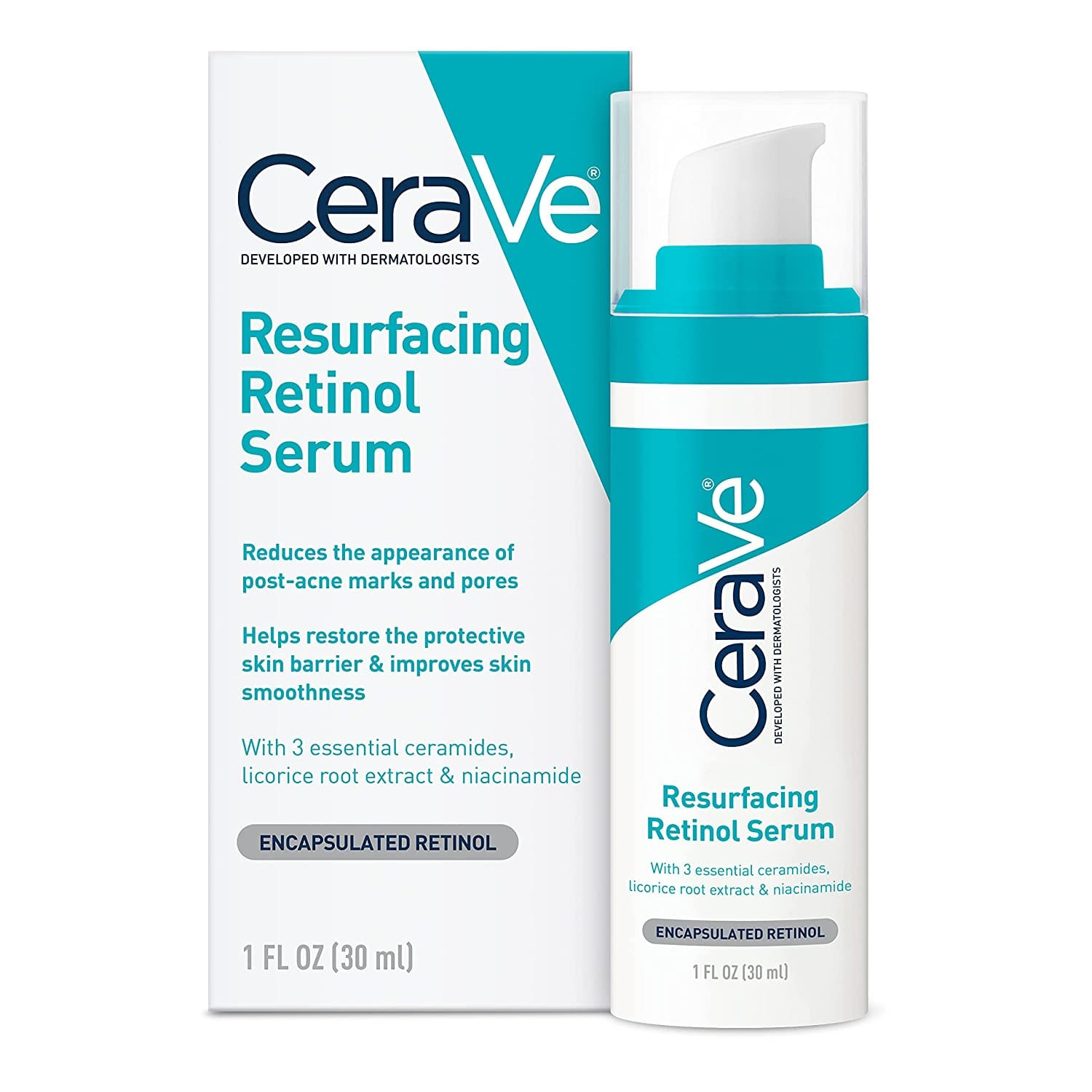 Resurfacing Retinol Serum Cerave Acné 30ml
