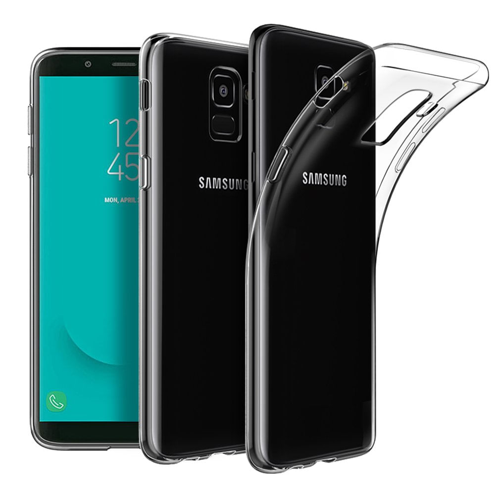 Funda para Samsung J6 2018 TPU 100% Antishock Transparente Resistente ante Caídas y Golpes