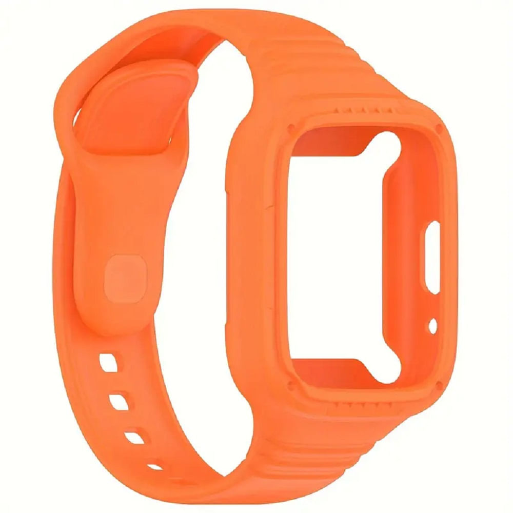 Correa completa de silicona para Redmi  Watch 3 Active Naranja