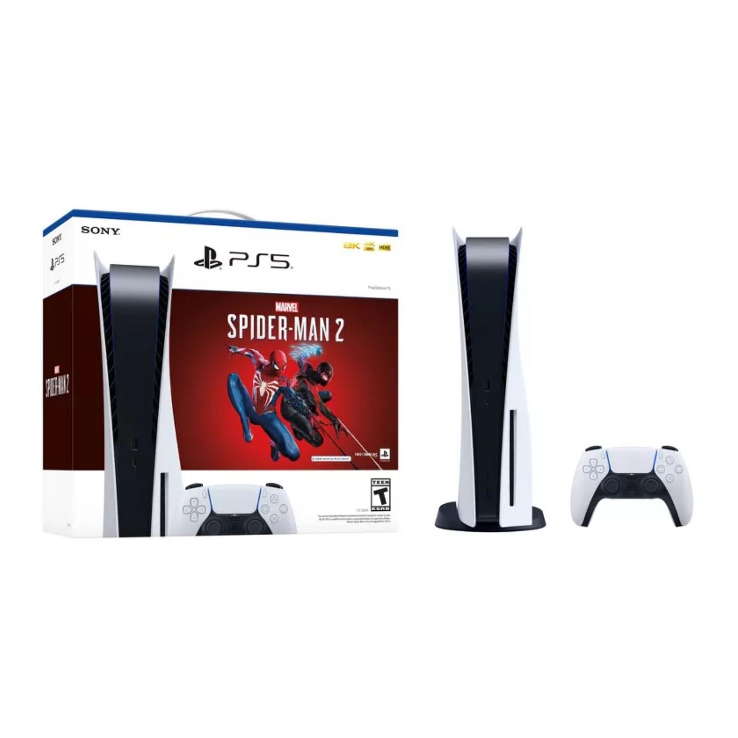 Play Station 5 Slim PS5 con Juego Virtual Spider-Man 2 - 1 TB