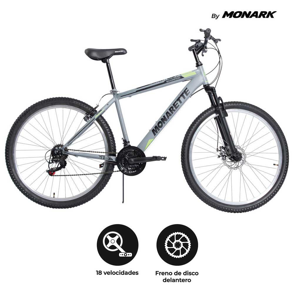 Bicicleta MONARK Monarette Scorpion 29" Gris
