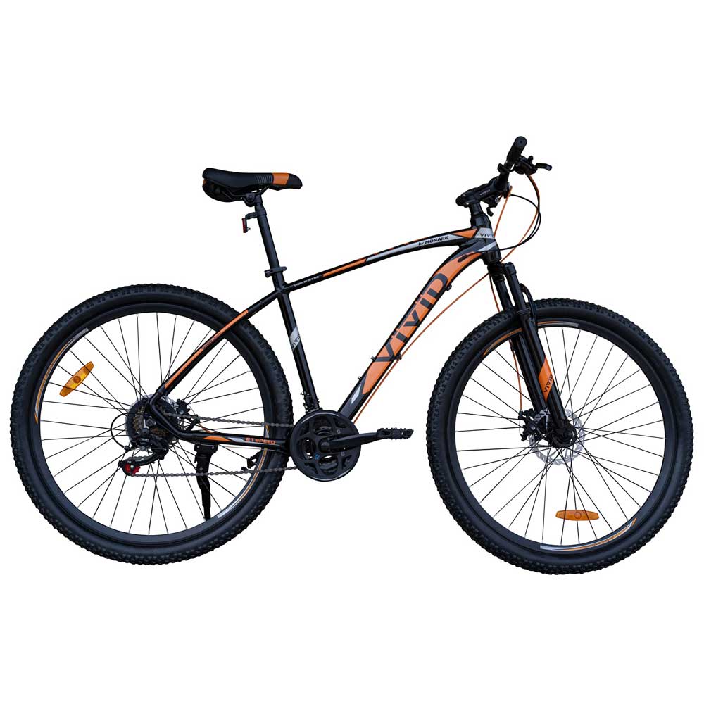 Bicicleta MONARK Vivid Fury 29" Negro/Naranja