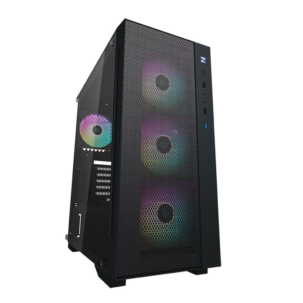 Case Gamer Deepcool Matrexx 55 Mesh 4 Fan ARGB S/Fuente