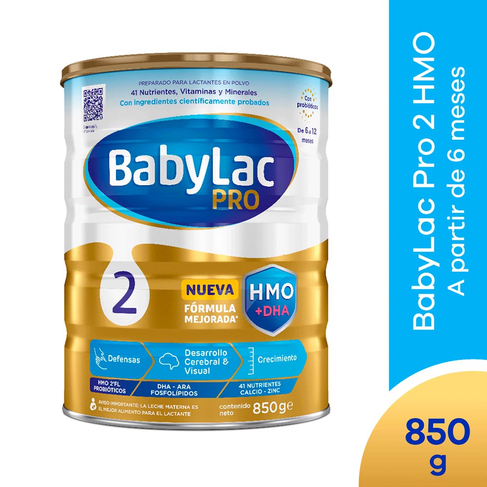 Babylac Pro 2 HMO DHA 850g