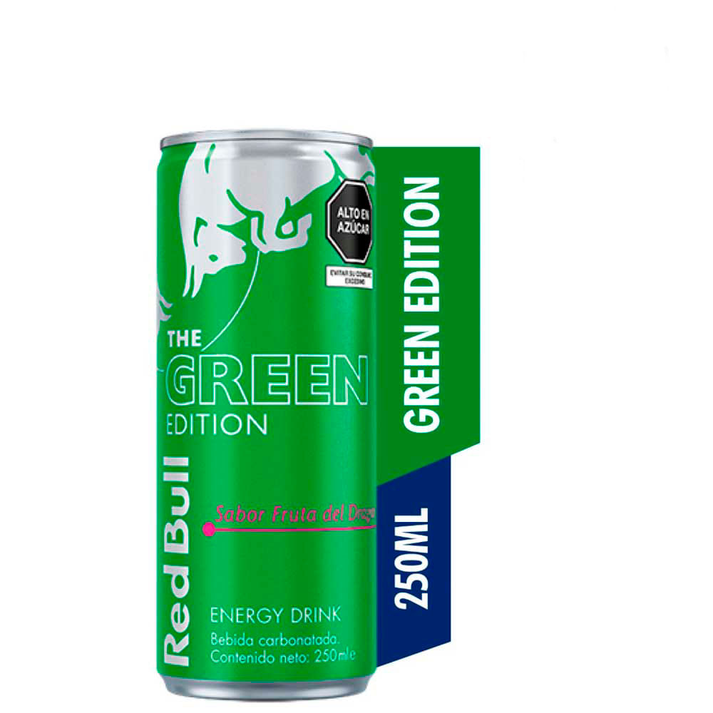 Bebida Carbonatada RED BULL Green Edition Lata 250ml