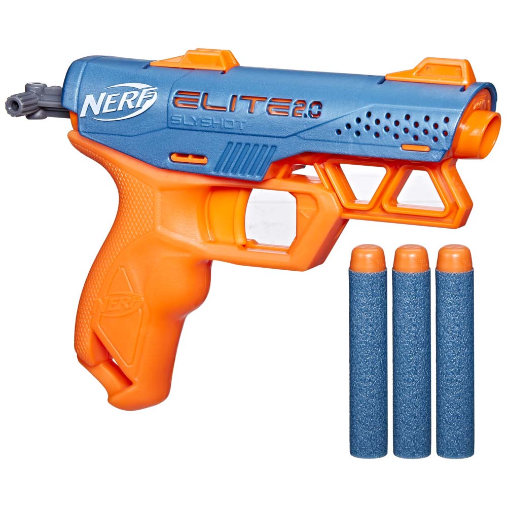 Juguete Lanzador NERF Ner Elite 2.0 Slyshot F6356 Azul