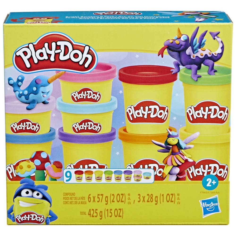 Masas PLAY DOH Pack de Colores - 9 Latas