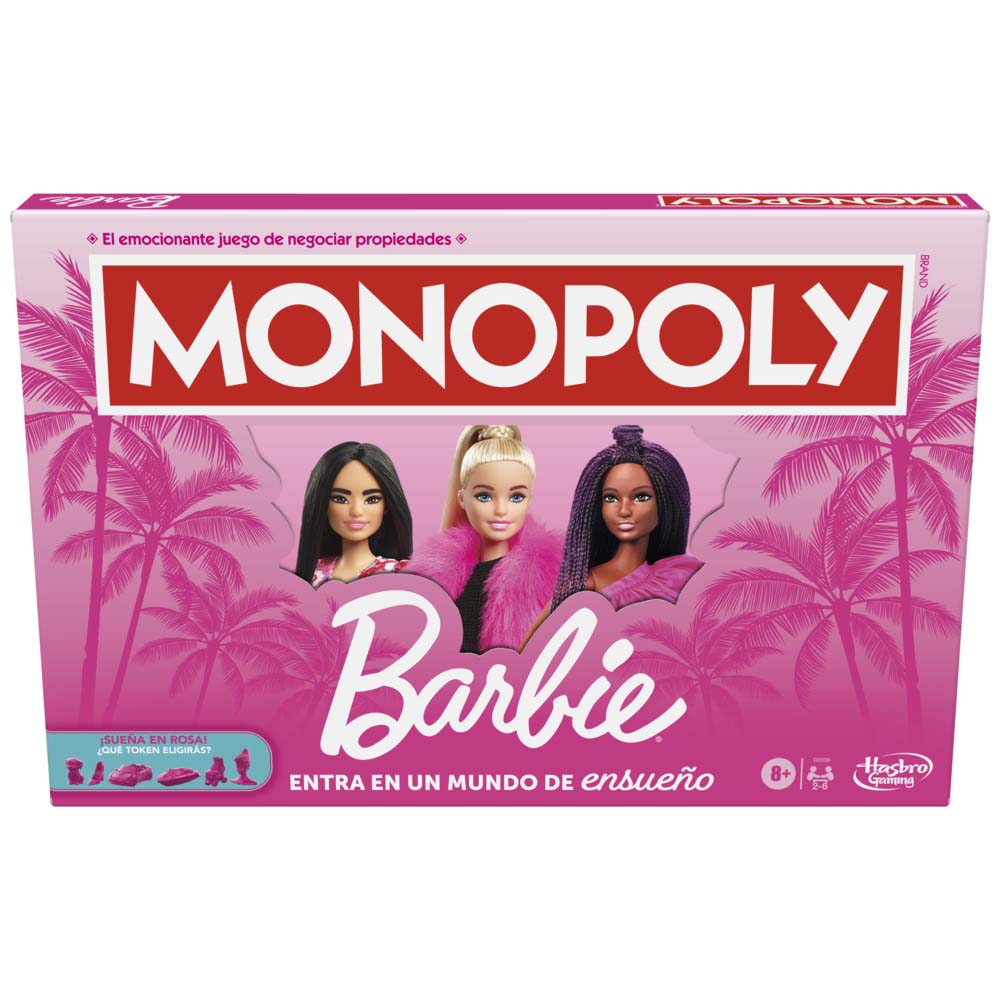 Juegos de Mesa MONOPOLY Barbie G0038