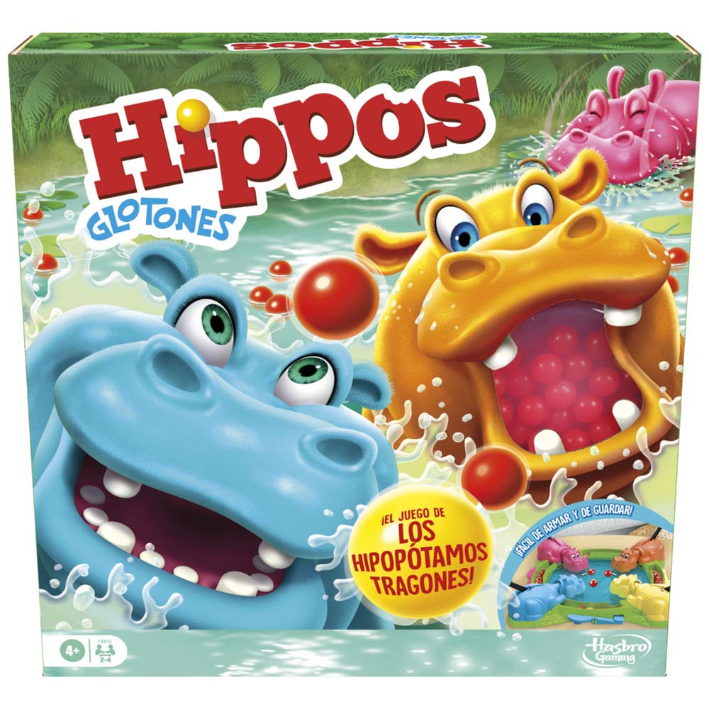 Juegos de Mesa HASBRO GAMING Hungry Hungry Hippos F8815