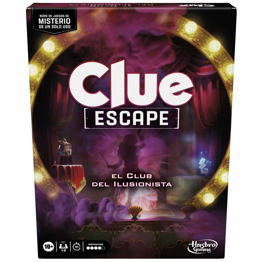 Juegos de Mesa HASBRO GAMING Clue Escape Illusionists F8817