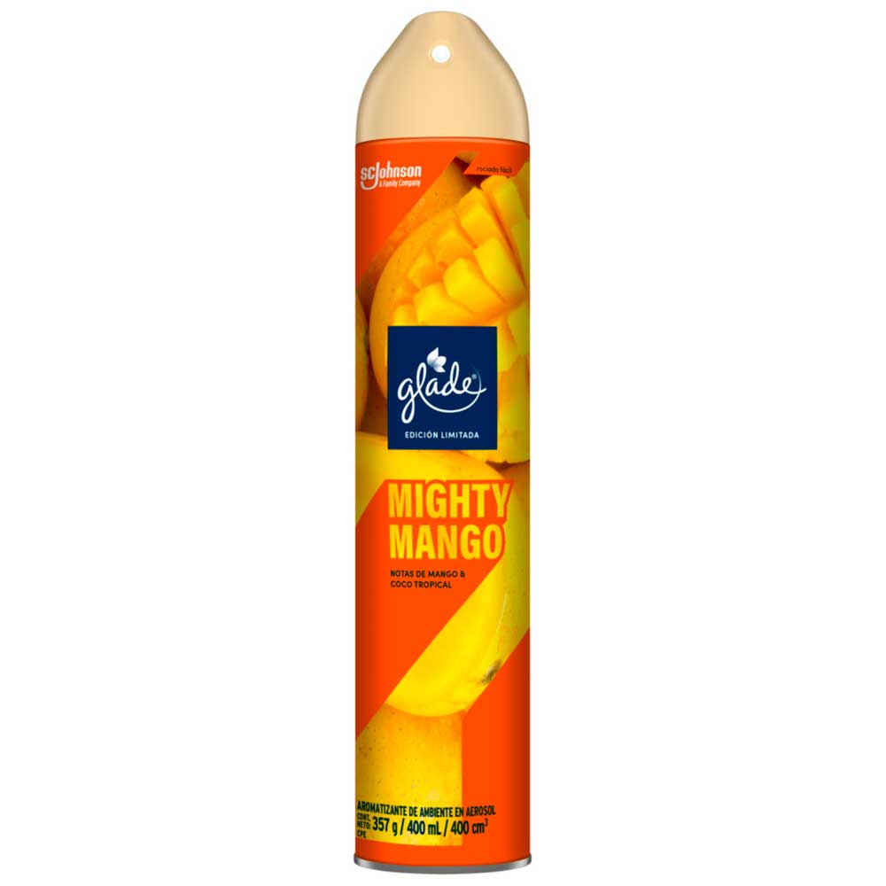 Glade Aerosol Edición Limitada Mighty Mango 400ml