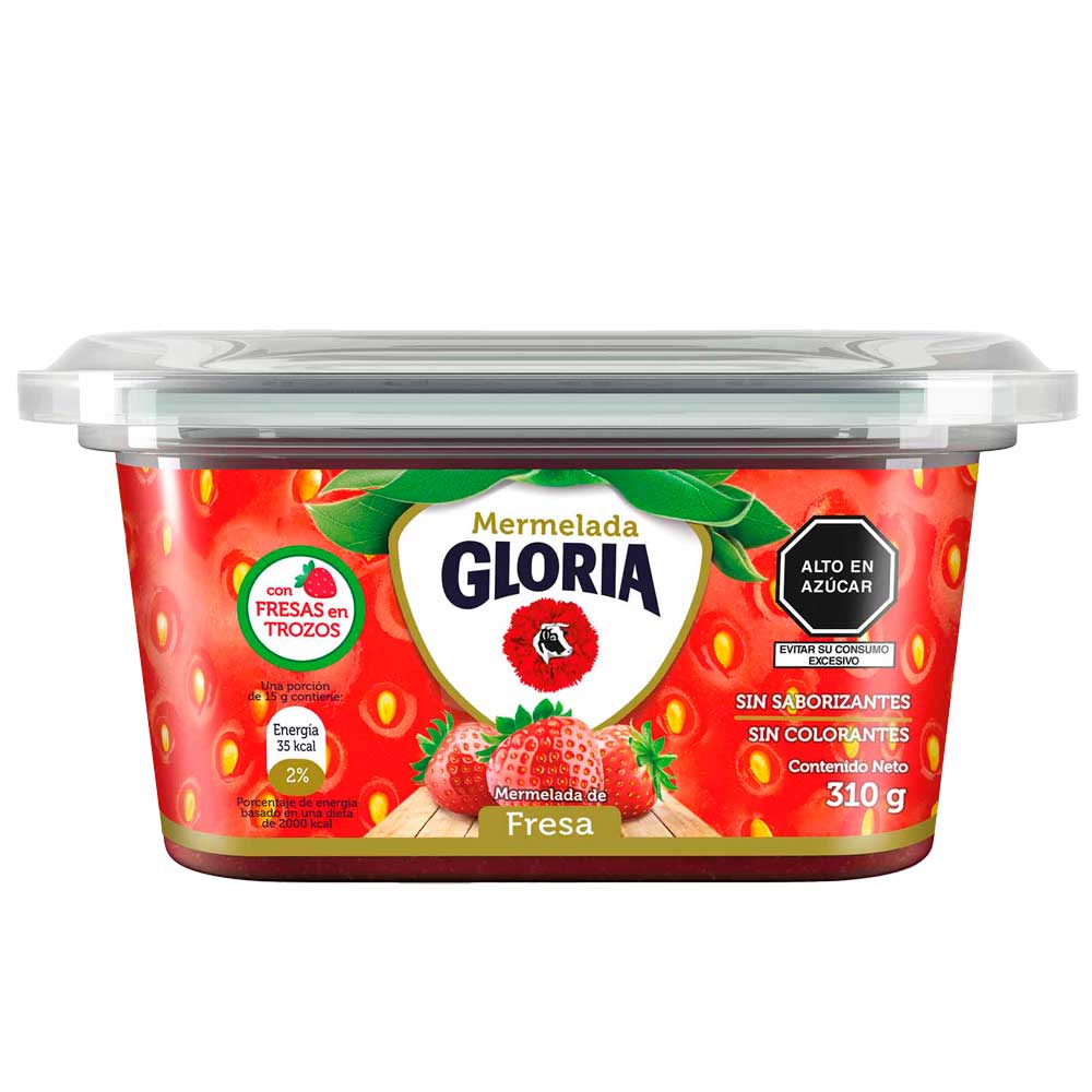 Mermelada Fresa GLORIA Pote 310g