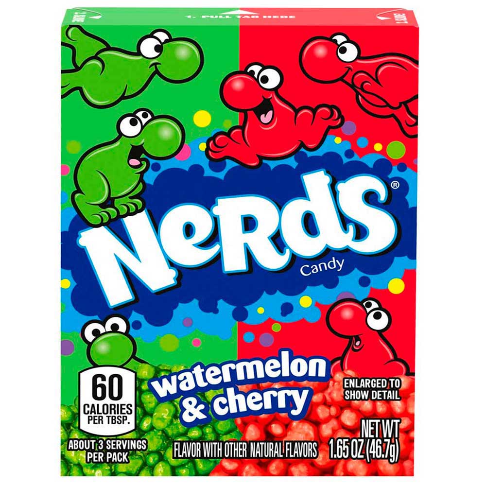 NERDS Watermelon & Cherry Paquete 46.7g