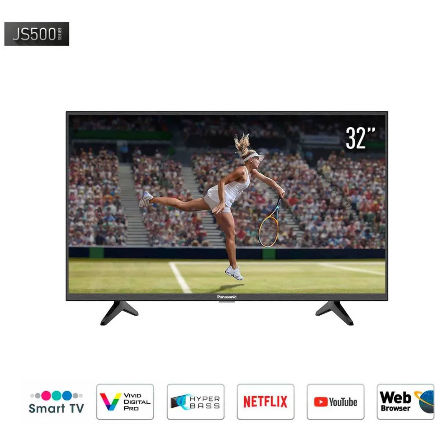 Televisor LED HD Smart Tv de 32" Panasonic TC-32JS500P