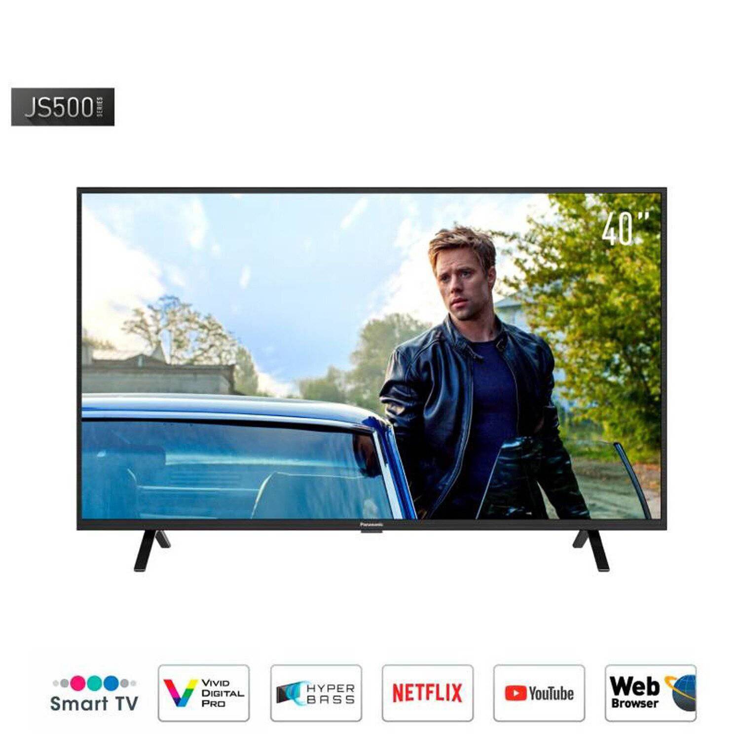 Televisor LED Full HD Smart Tv de 40" Panasonic TC-40JS500P